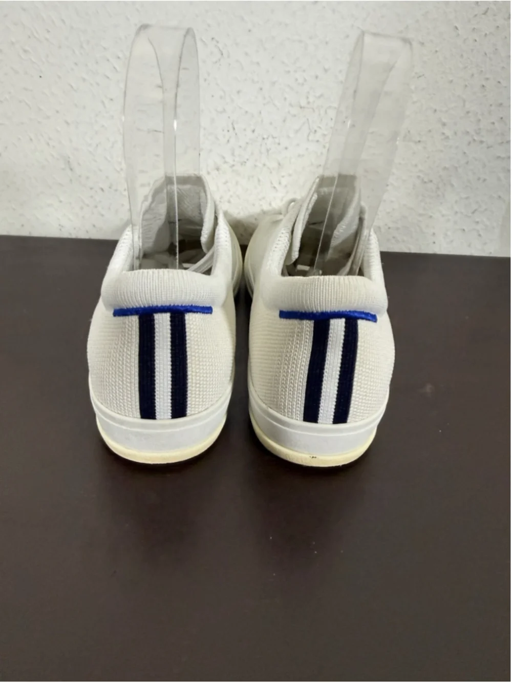 Rothy's The Lace Up Sneaker in White Women's Size 6 Preppy Luxury Sporty $169